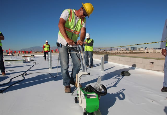 Hot Air Roof Welding Tpo And Pvc Membranes